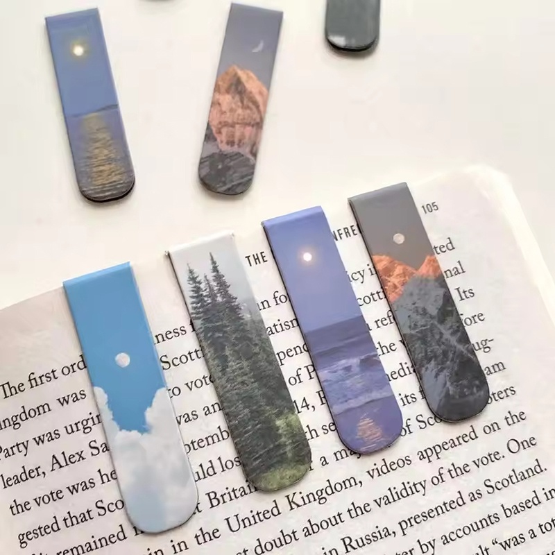 Paperclip Magnetic Set - Marque-pages magnétiques, 2 pièces/ensemble, marqueurs de