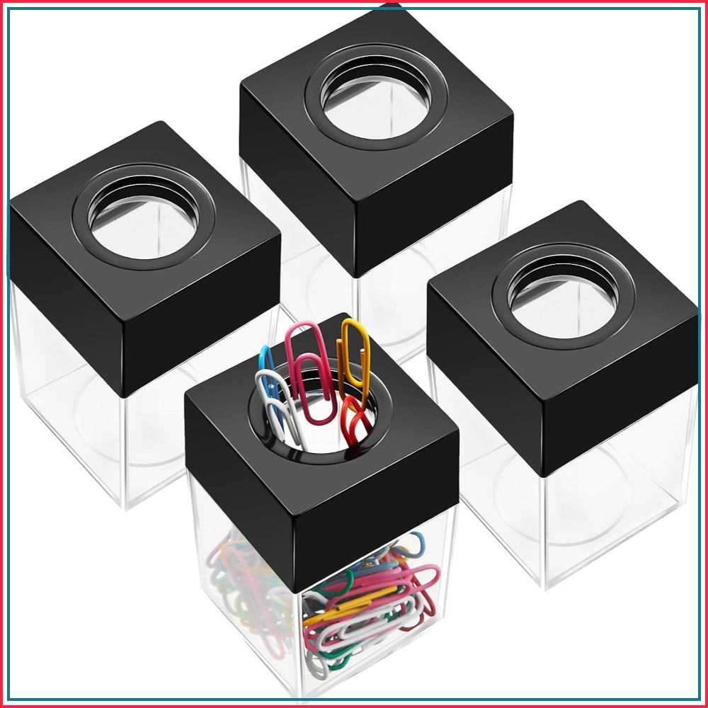 Paperclip Magnetic Set - Ensemble de 4 distributeurs de clips