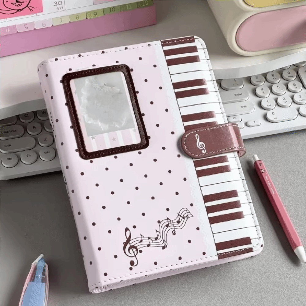 Notebook Dotted A5 - Carnet classeur à pois A5 en