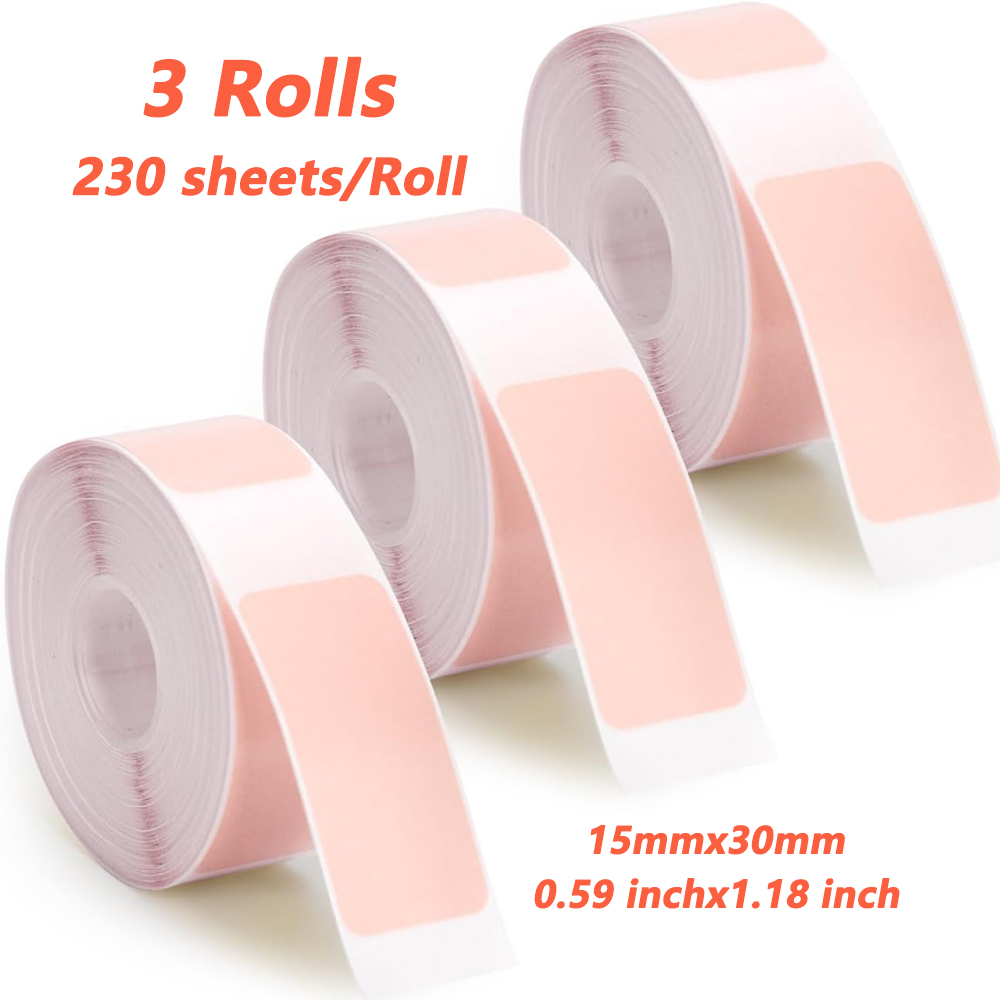 Label Printer Tape - 1 à 10 rouleaux compatibles avec