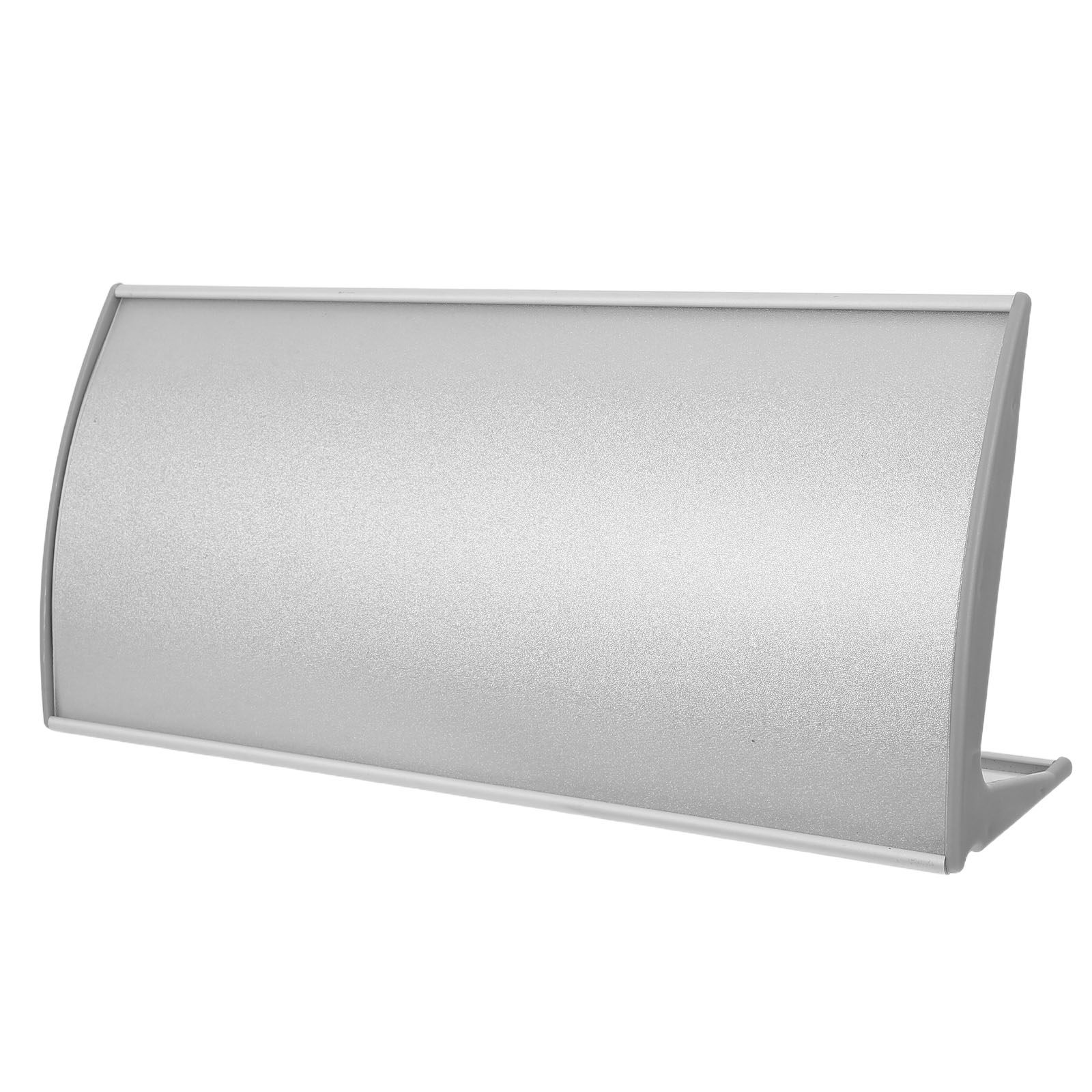 Desk Name Plate - Porte-étiquette de bureau en alliage d'aluminium