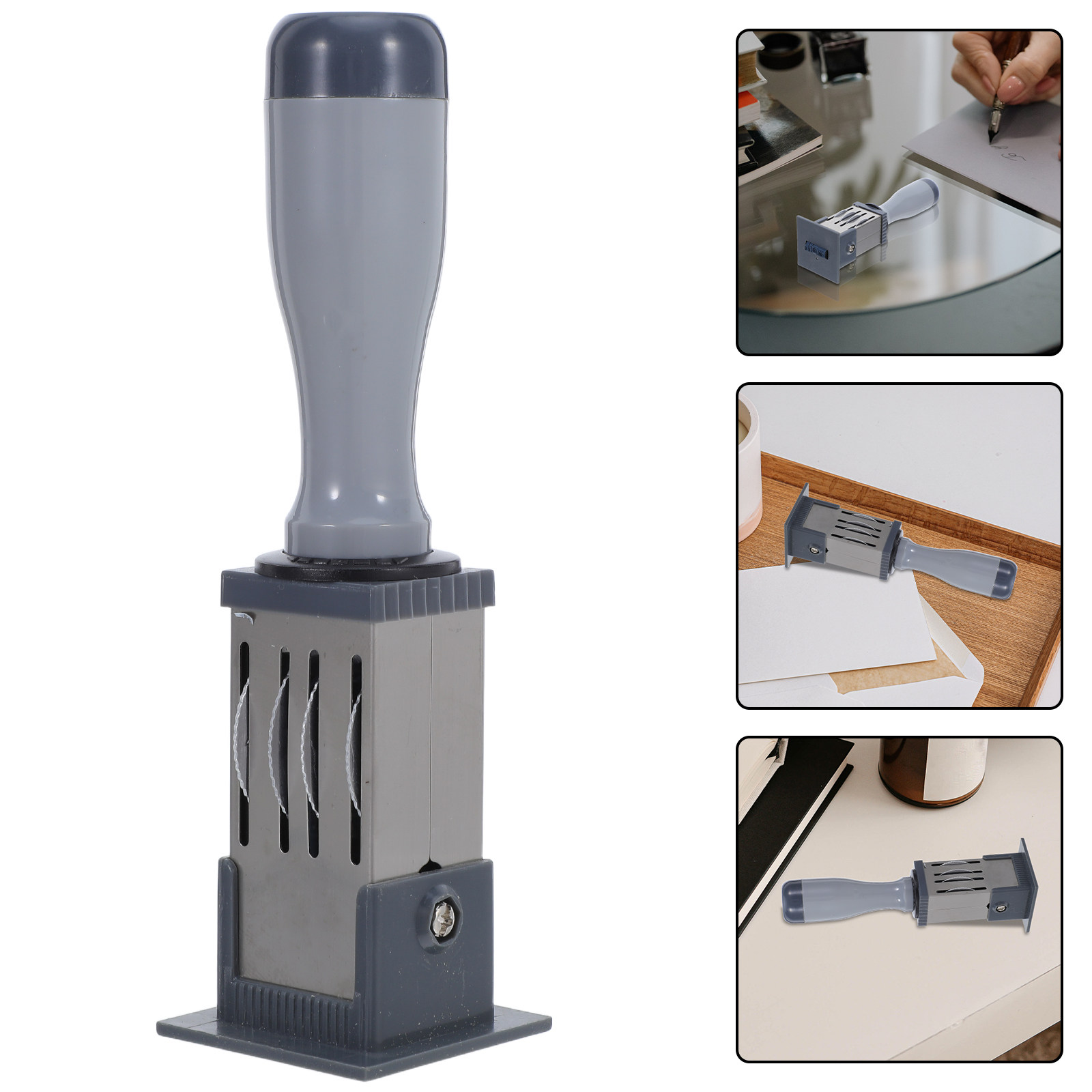 Self Inking Stamp - Mini tampon dateur auto-encreur portable pour