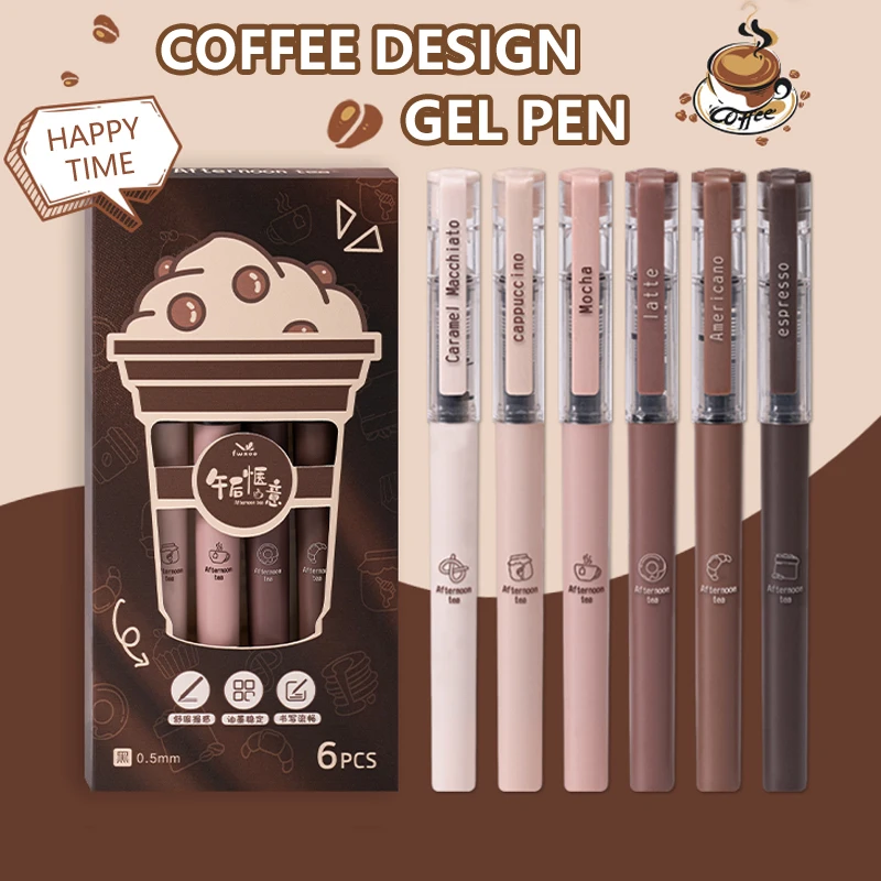 Gel Ink Pen Set - Stylos à encre Gel série thé