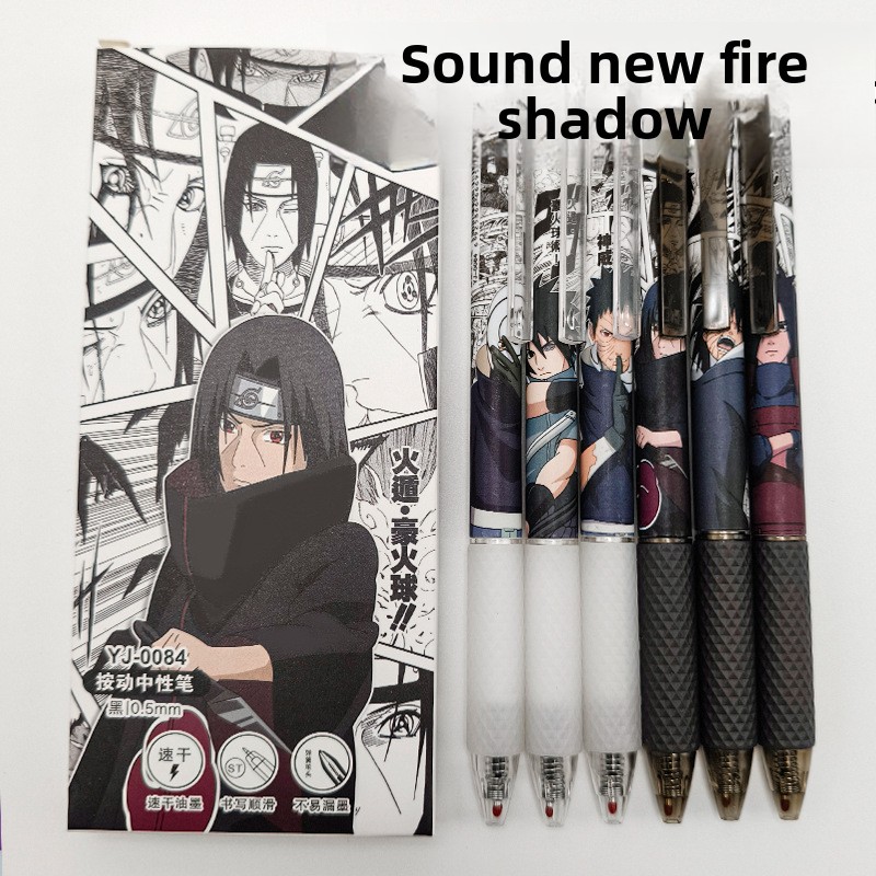 Stylo Gel Naruto Anime, Motif  - Gel Ink Pen Set avis et prix