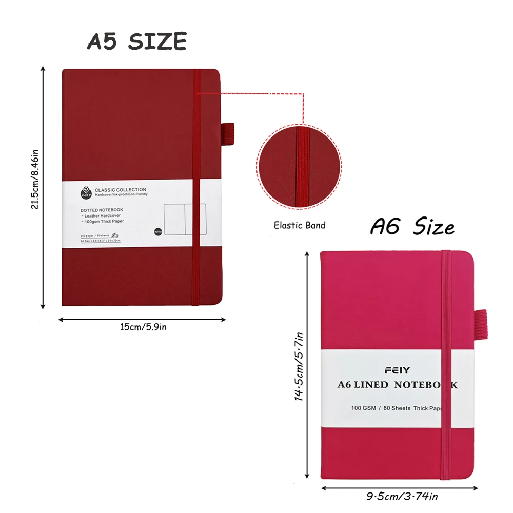 Carnet Premium à grille pointi - Notebook Dotted A5 avis et prix