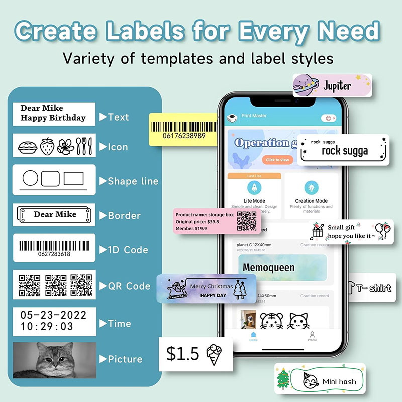 Étiquettes autocollantes pour  - Label Printer Tape avis et prix