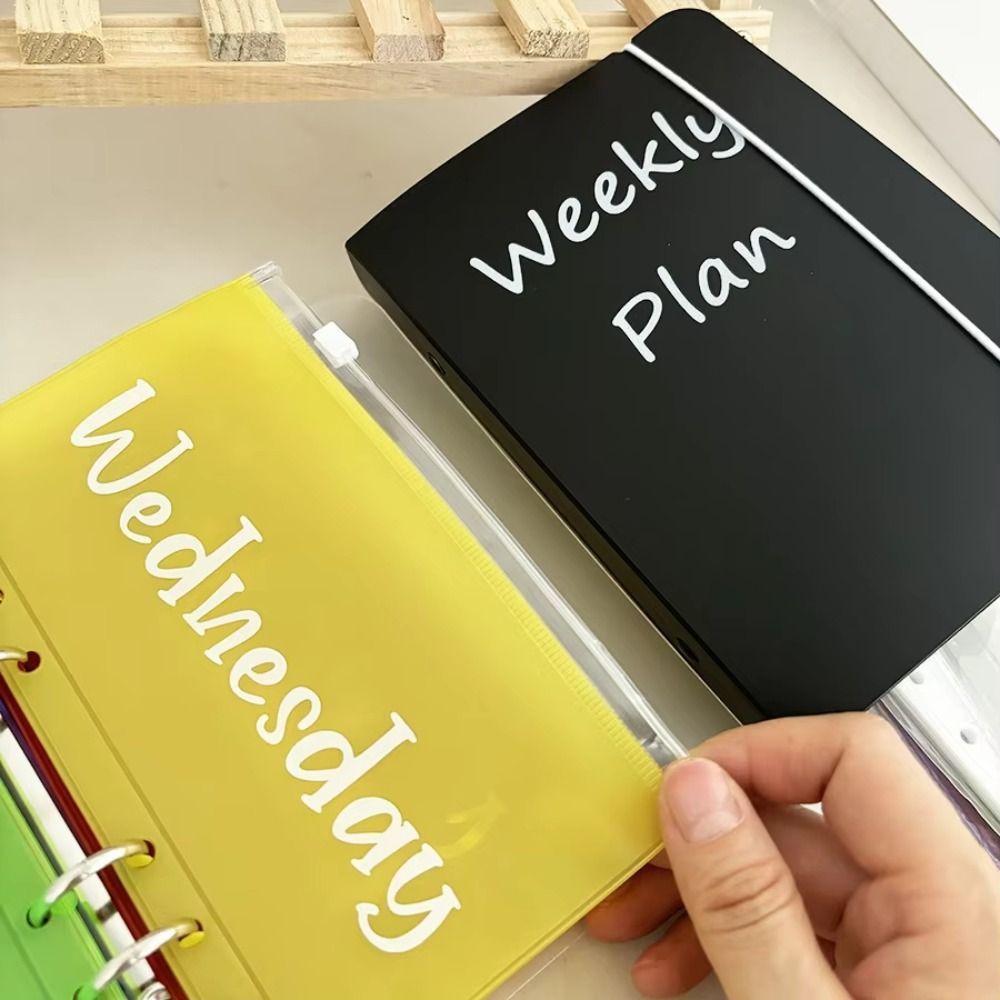 Organiseur A6 à feuilles mobil - Planner Weekly Budget avis et prix