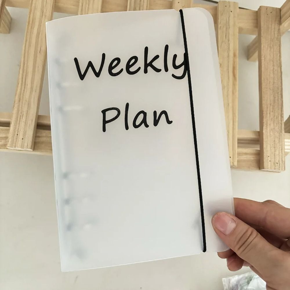 Organiseur A6 à feuilles mobil - Planner Weekly Budget avis et prix