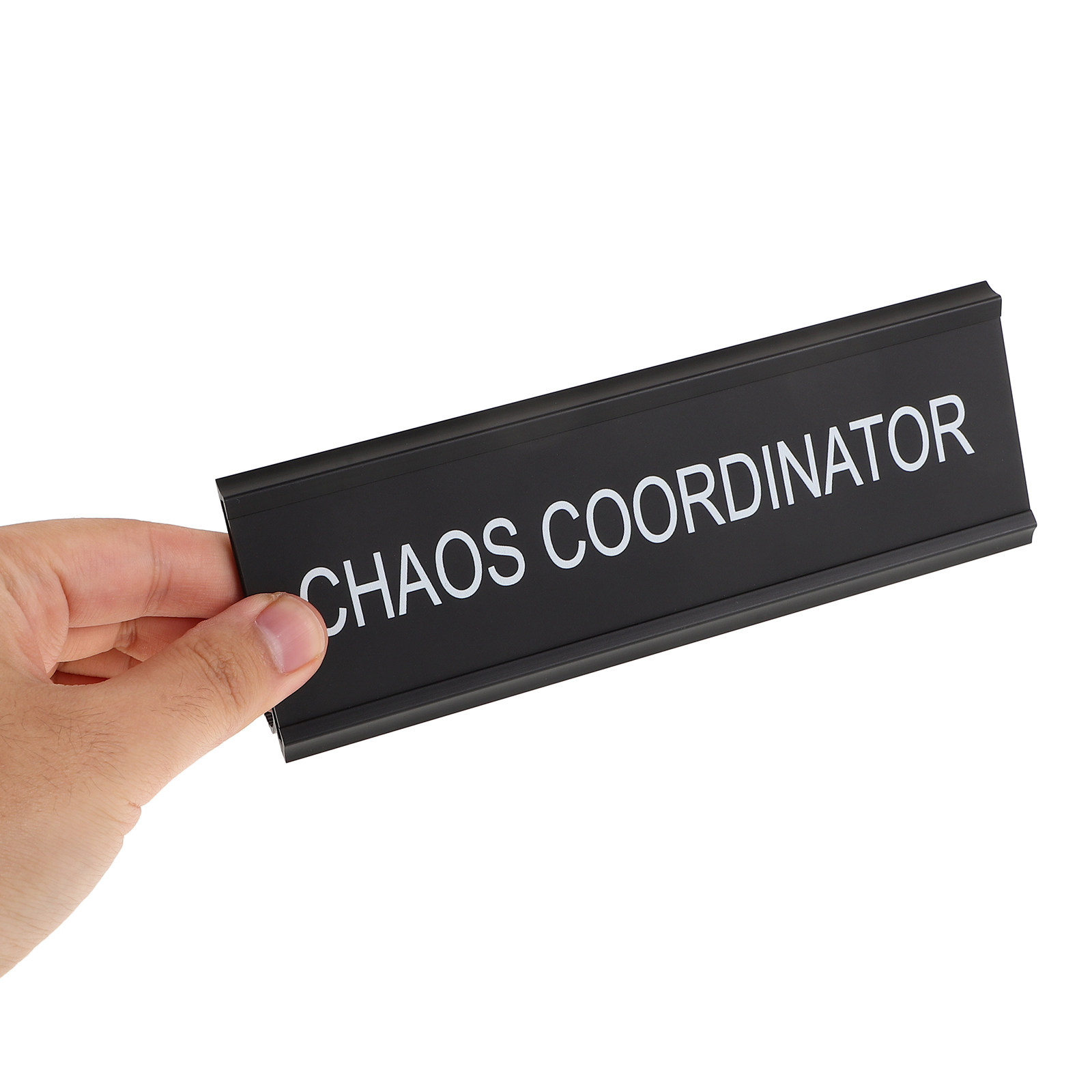Plaque de bureau « Chaos Coord - Desk Name Plate avis et prix