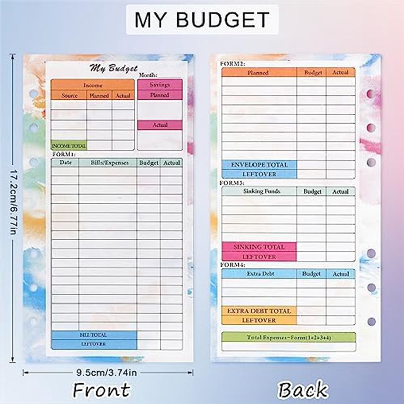 Recharge de planificateur budg - Planner Weekly Budget avis et prix