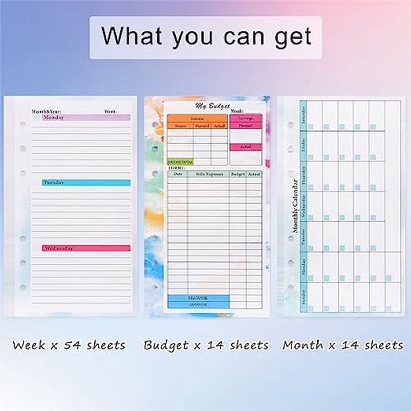 Recharge de planificateur budg - Planner Weekly Budget avis et prix