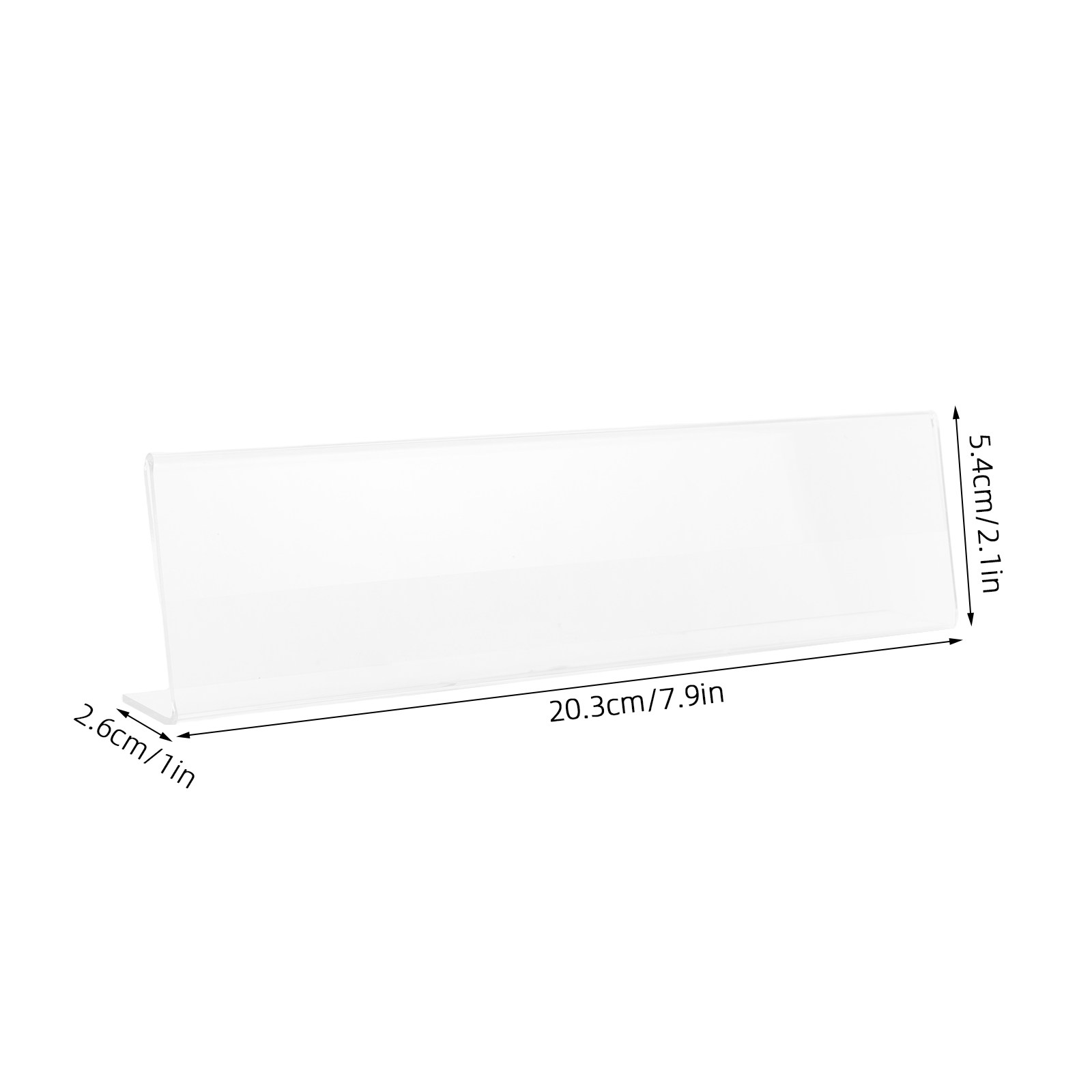 6 pièces de porte-étiquettes e - Desk Name Plate avis et prix