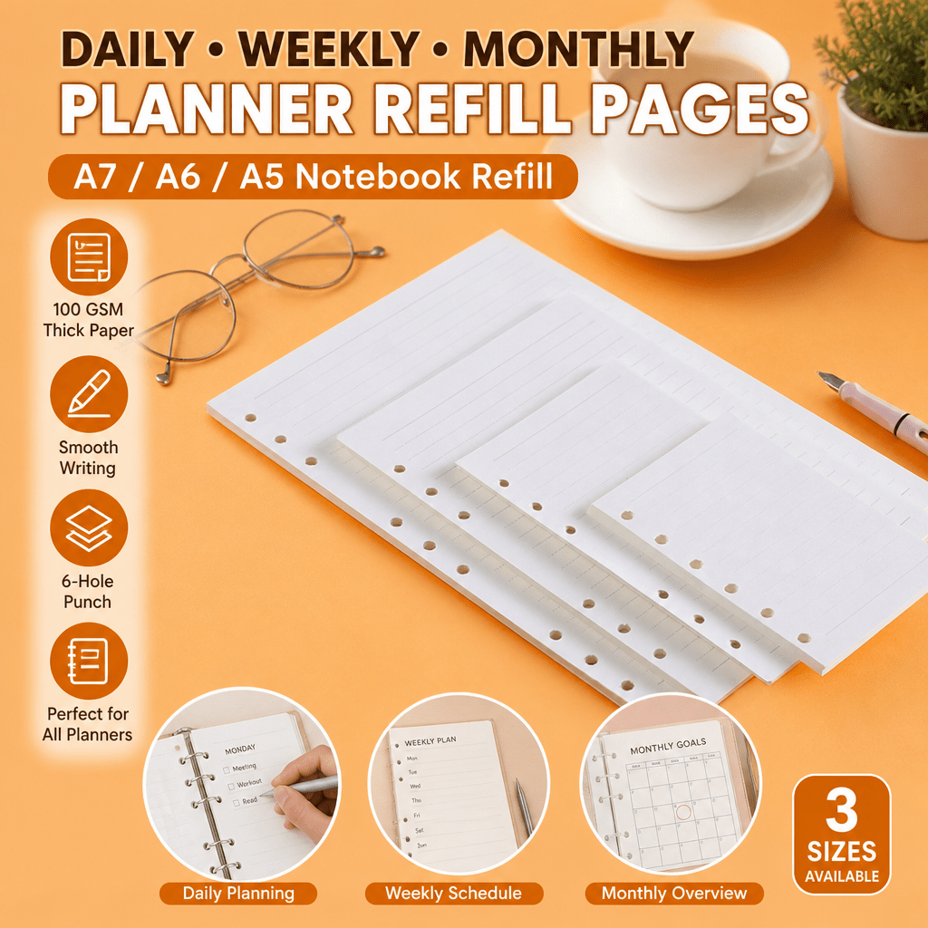 Pages de rechange pour agenda  - Notebook Dotted A5 avis et prix