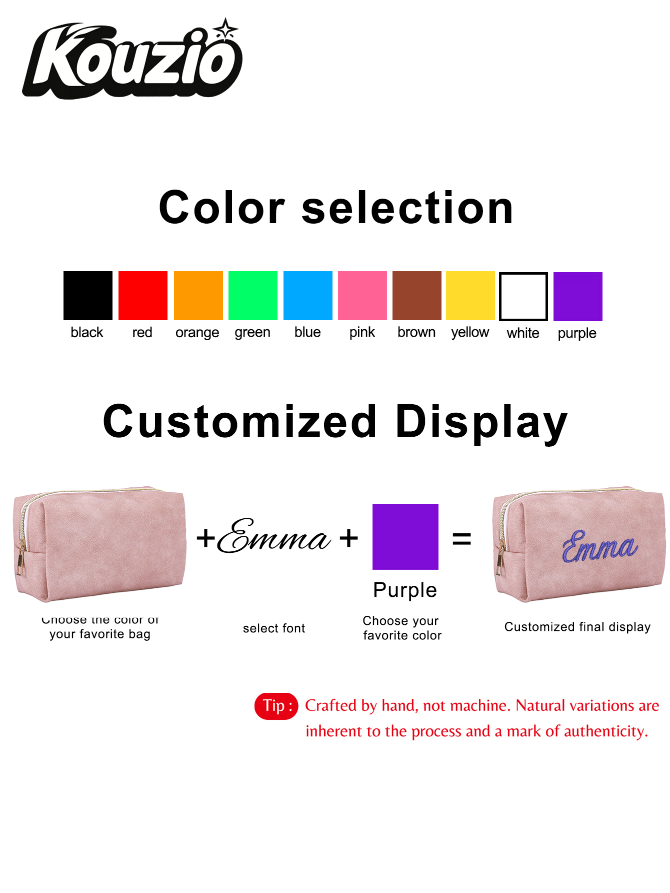 Grande trousse carrée en faux  - Stationery Supplier avis et prix