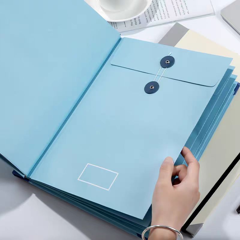 Nouveauté dossiers avec étique - Portfolio Folder Zip avis et prix