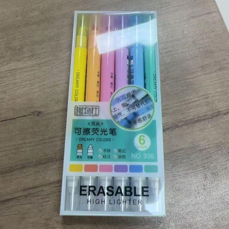 Surligneurs effaçables, marque - Highlighter Set Pastel avis et prix
