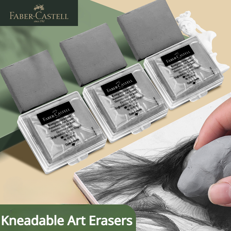 Faber-castell – gommes à pétri - Rubber Eraser Kneaded avis et prix