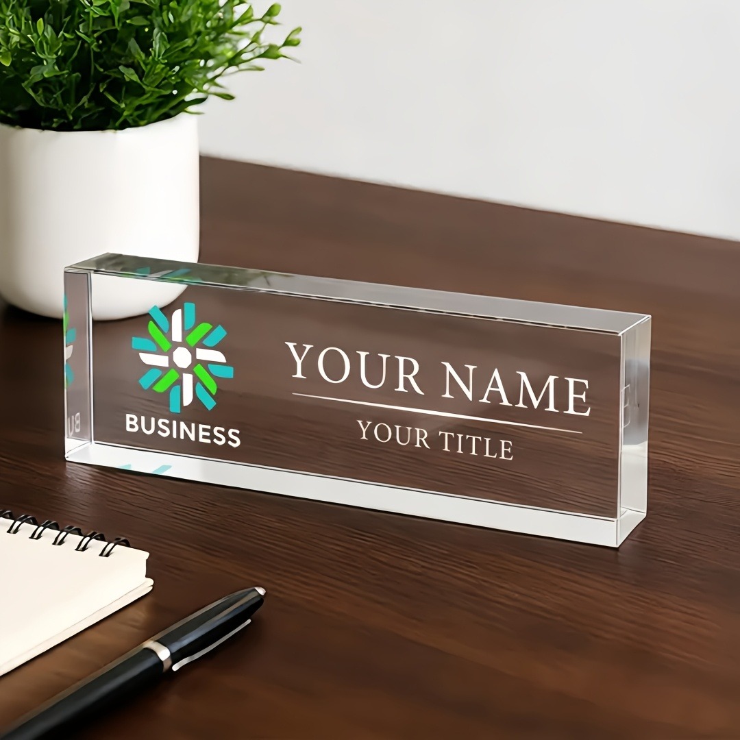Plaque de nom de bureau person - Desk Name Plate avis et prix