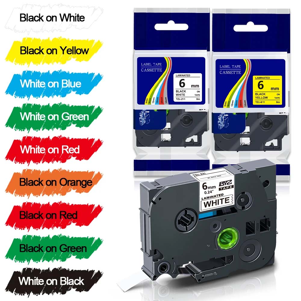 1 paquet de ruban TZe211 Ptouc - Label Printer Tape avis et prix