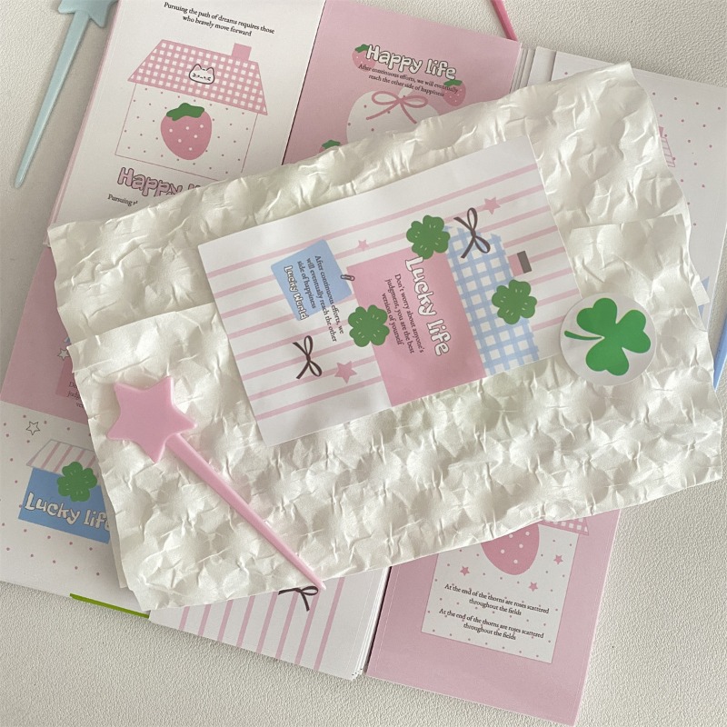 Autocollants brillants trèfle  - Cardstock Paper Pack avis et prix