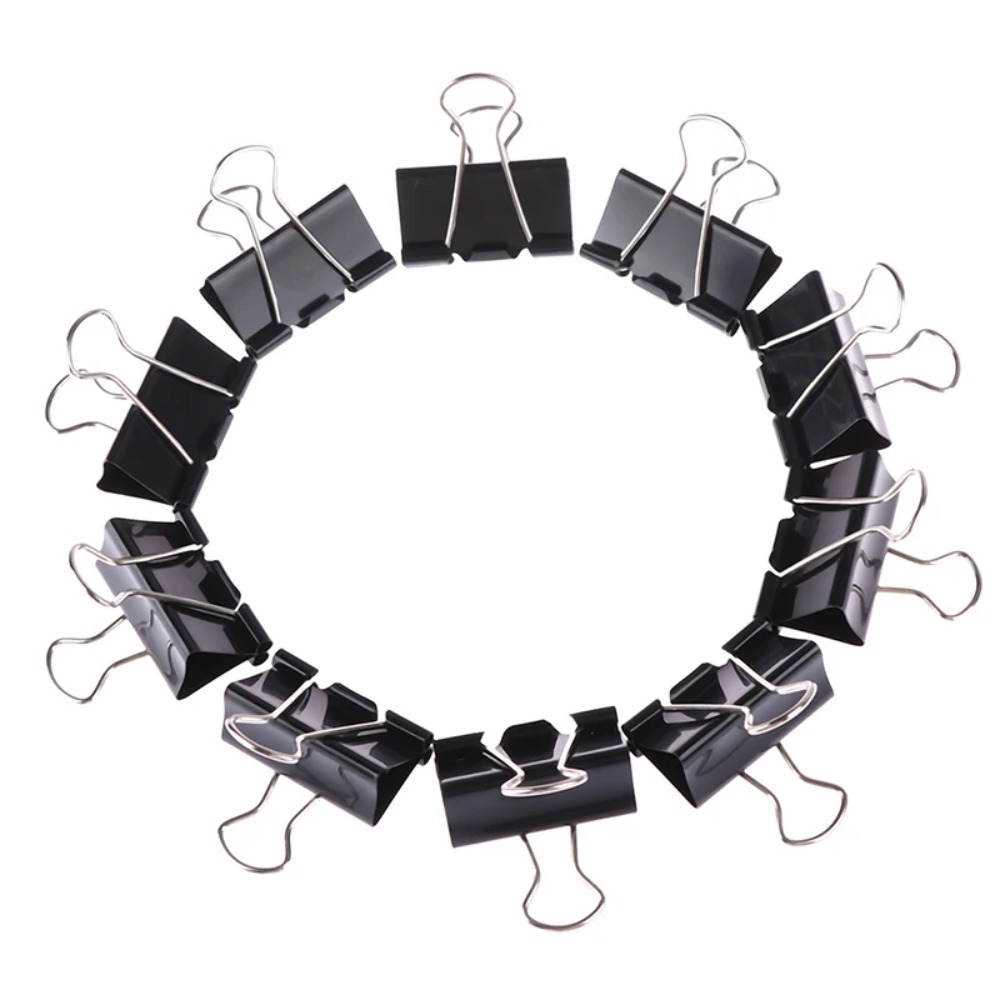 10 pinces à documents en métal - Binder Clip Assorted avis et prix
