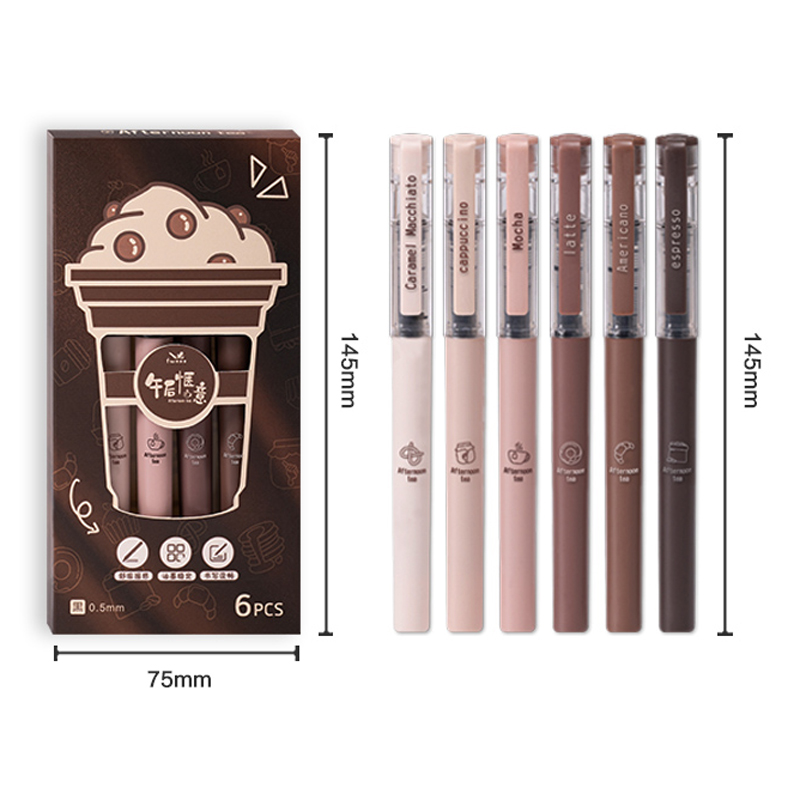 Stylos à encre Gel série thé d - Gel Ink Pen Set avis et prix